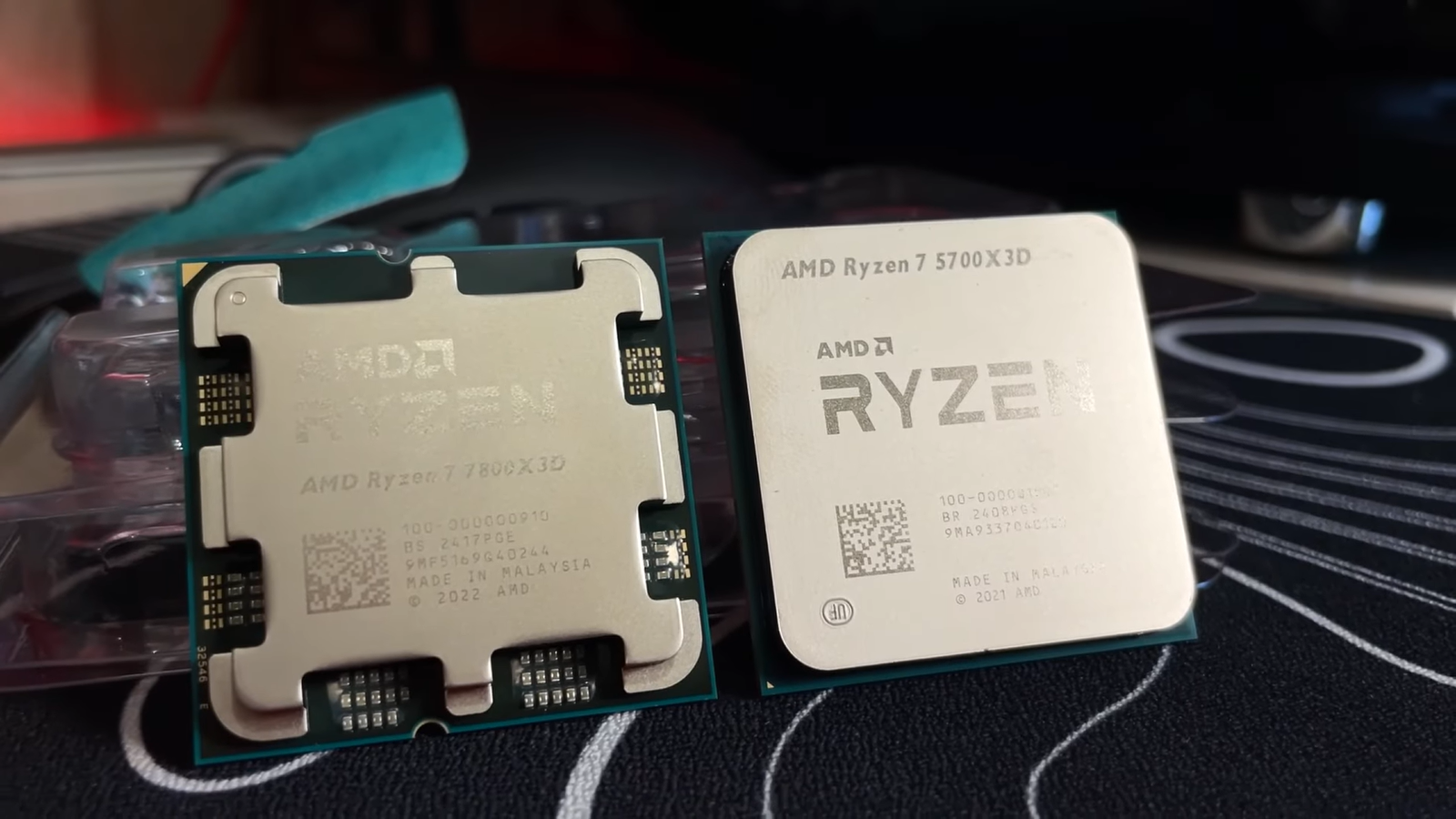 Два лучших современных процессора AMD — Ryzen 7 5700X3D и 7800X3D — подробно сравнили